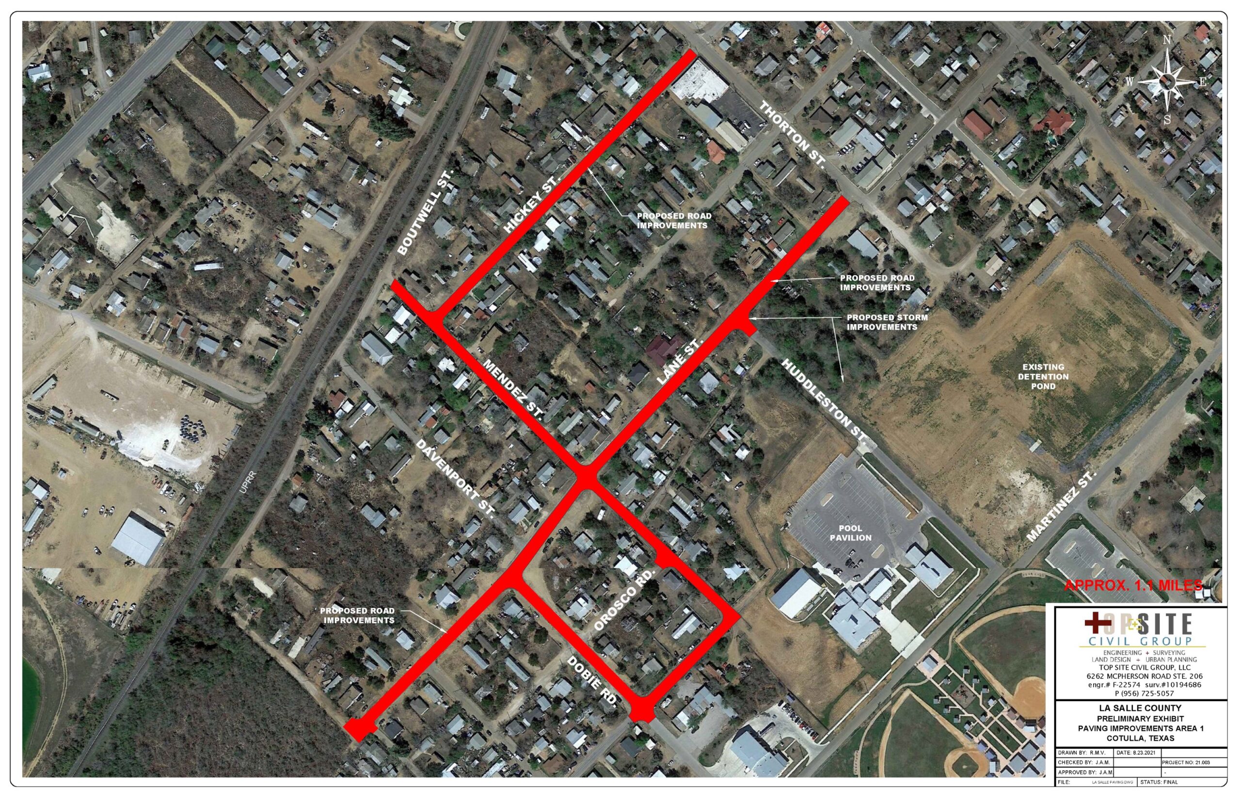 La Salle County Paving – Cotulla & Encinal Area