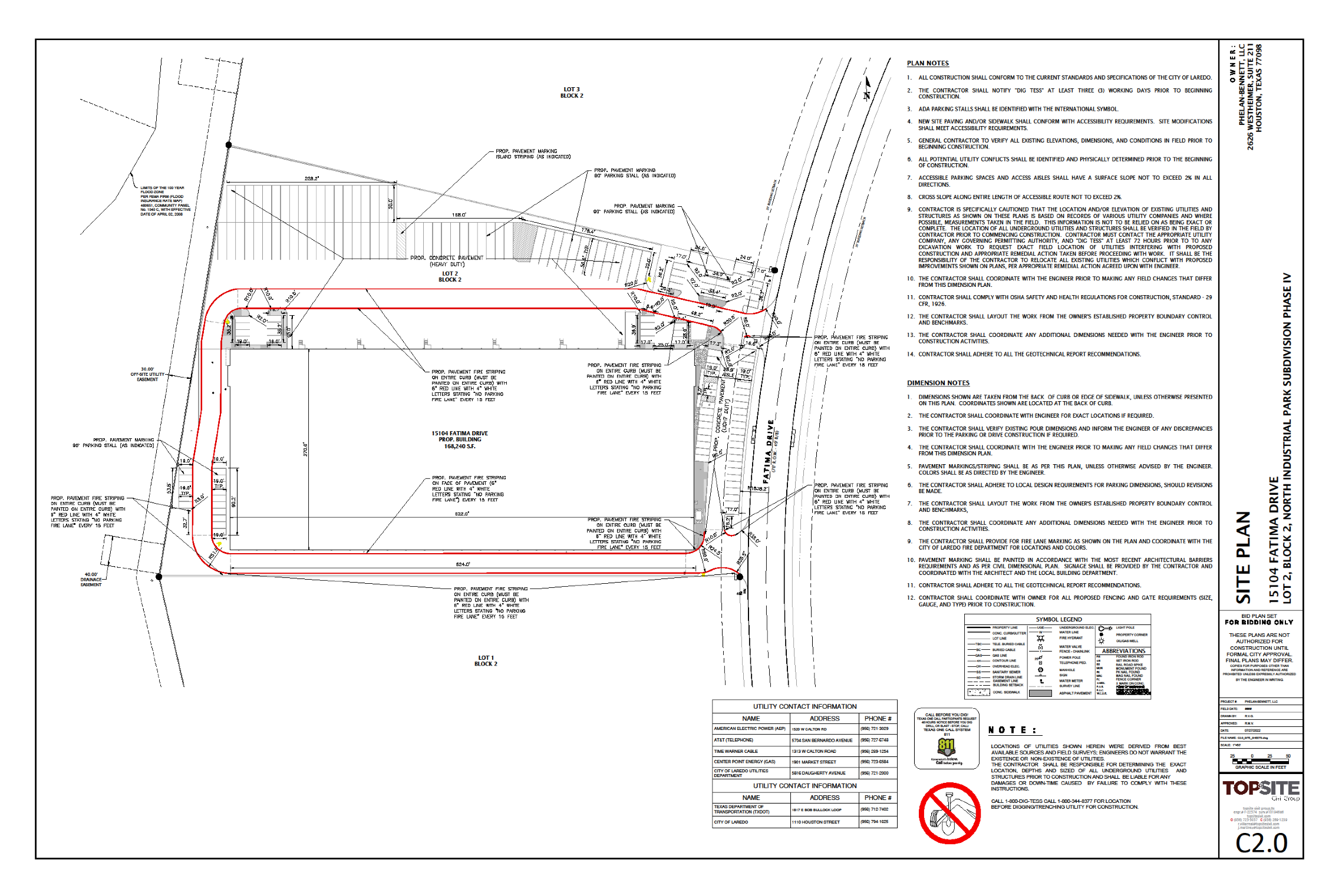 North Laredo Industrial Park – Sites